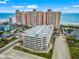 Multi-level parking garage for residents at 2801 S Ocean Blvd. # 1838, North Myrtle Beach, SC 29582
