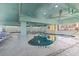 Indoor heated pool with lounge chairs at 2801 S Ocean Blvd. # 1838, North Myrtle Beach, SC 29582