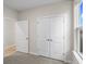 Bedroom with double door closet and carpet flooring at 614 Castle Ct., Myrtle Beach, SC 29579