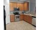 Well-equipped kitchen with ample cabinetry and stainless steel appliances at 173 Rocko Dr., Myrtle Beach, SC 29579