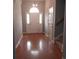 Bright entryway with hardwood floors and a staircase at 173 Rocko Dr., Myrtle Beach, SC 29579