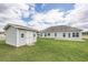 Spacious backyard with a shed and large house at 268 Maple Oak Dr., Conway, SC 29526
