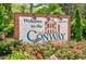 Welcome to Conway, South Carolina sign at 268 Maple Oak Dr., Conway, SC 29526