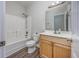 Bathroom features a vanity, toilet, and bathtub with shower at 268 Maple Oak Dr., Conway, SC 29526