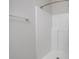 Clean shower stall with a curved shower rod and towel bar at 268 Maple Oak Dr., Conway, SC 29526