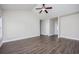 Open living area featuring hardwood floors and neutral colors at 268 Maple Oak Dr., Conway, SC 29526