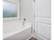 Bathroom with garden tub and frosted window at 268 Maple Oak Dr., Conway, SC 29526