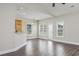 Bright dining area with hardwood floors and access to backyard at 268 Maple Oak Dr., Conway, SC 29526