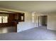Open living area with view of kitchen and hallway at 4155 Pinewood Dr., Mullins, SC 29574