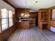 Kitchen with wood cabinets, breakfast bar and light flooring at 4155 Pinewood Dr., Mullins, SC 29574
