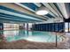 Indoor pool with relaxing atmosphere at 1105 S Ocean Blvd. # 720, Myrtle Beach, SC 29577