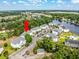 Aerial view of community, showcasing building location and surroundings at 1525 Lanterns Rest Rd. # 203, Myrtle Beach, SC 29579