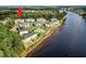 Aerial view of waterfront community at 1525 Lanterns Rest Rd. # 203, Myrtle Beach, SC 29579