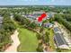 Aerial view of community near golf course and waterway at 1525 Lanterns Rest Rd. # 203, Myrtle Beach, SC 29579