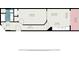 One bedroom floor plan with balcony at 4800 South Ocean Blvd. # 1114, North Myrtle Beach, SC 29582