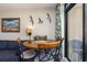 Small dining area with table and chairs at 4800 South Ocean Blvd. # 1114, North Myrtle Beach, SC 29582