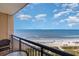 Private balcony with ocean view at 4800 South Ocean Blvd. # 1114, North Myrtle Beach, SC 29582