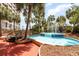Relaxing water feature with bridge and lush landscaping at 4800 South Ocean Blvd. # 1114, North Myrtle Beach, SC 29582
