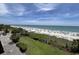 Oceanfront view with beach and lush landscaping at 201 76Th Ave. N # C3, Myrtle Beach, SC 29572