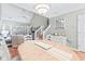 Elegant dining room with hardwood floors, and living room access at 647 Riverward Dr. # 647, Myrtle Beach, SC 29588