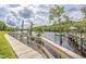 Wooden boardwalk offering scenic views of the river at 647 Riverward Dr. # 647, Myrtle Beach, SC 29588