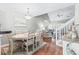 Charming dining room with oval table and hardwood floors at 647 Riverward Dr. # 647, Myrtle Beach, SC 29588