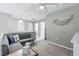Spacious hallway with comfortable seating and access to bedrooms at 647 Riverward Dr. # 647, Myrtle Beach, SC 29588