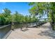 Wooden boardwalk along the river with bench and bridge view at 2914 Spain Ln., Conway, SC 29527