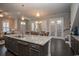 Modern kitchen with granite counters at 852 Iris St. # F, Myrtle Beach, SC 29577