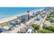 Oceanfront property aerial view, close to beach and city at 4301 S Ocean Blvd. # 1C, North Myrtle Beach, SC 29582