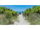 Convenient beach access path leading to the sandy shore at 4301 S Ocean Blvd. # 1C, North Myrtle Beach, SC 29582