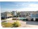 Aerial view of houses with a community pool at 351 Lake Arrowhead Rd. # 4-315, Myrtle Beach, SC 29572