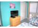 Bedroom with TV and twin beds at 351 Lake Arrowhead Rd. # 4-315, Myrtle Beach, SC 29572