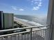 Stunning ocean view from a condo balcony at 1207 S Ocean Blvd. # 51404, Myrtle Beach, SC 29577