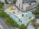 Aerial view of resort pool and surrounding amenities at 201 74Th Ave. N # 2341, Myrtle Beach, SC 29572
