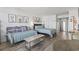 Main bedroom with daybed and ocean view at 201 74Th Ave. N # 2341, Myrtle Beach, SC 29572