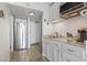 Small galley kitchen with stainless steel appliances at 201 74Th Ave. N # 2341, Myrtle Beach, SC 29572
