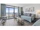 Living room with ocean view and daybed at 201 74Th Ave. N # 2341, Myrtle Beach, SC 29572