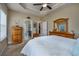 Main bedroom with ensuite bathroom, light and airy feel, and ample closet space at 521 Tourmaline Dr., Little River, SC 29566