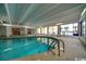 Relaxing indoor pool and hot tub area at 1205 S Ocean Blvd. # 50605, Myrtle Beach, SC 29577