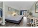 Bright bedroom with two double beds and ocean view at 1205 S Ocean Blvd. # 50605, Myrtle Beach, SC 29577