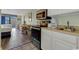 Small kitchen with stovetop, microwave, and coffee maker at 1205 S Ocean Blvd. # 50605, Myrtle Beach, SC 29577