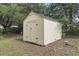 Detached storage shed in the backyard at 2183 Highway 544, Conway, SC 29526