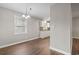 Dining room with hardwood floors and a light fixture at 2183 Highway 544, Conway, SC 29526