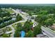 Aerial perspective highlighting the property's position near main roads and local businesses at 2183 Highway 544, Conway, SC 29526