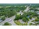 Aerial view of property location, showcasing surrounding roads and neighboring houses at 2183 Highway 544, Conway, SC 29526