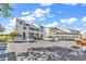 Parking lot in front of multiple two-story buildings at 1100 Possum Trot Rd. # C-101, North Myrtle Beach, SC 29582