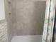 Shower with tile surround at 3922 Spruce Dr. # 3922, Myrtle Beach, SC 29577