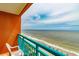 Breathtaking ocean view from a private balcony at 2207 S Ocean Blvd. # 1516, Myrtle Beach, SC 29577