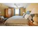 Comfortable bedroom with king-size bed and ample closet space at 669 Retreat Beach Circle # C2G, Pawleys Island, SC 29585